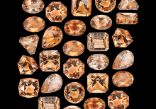 Desert Sand Topaz Pear Carats .10 - 2.20